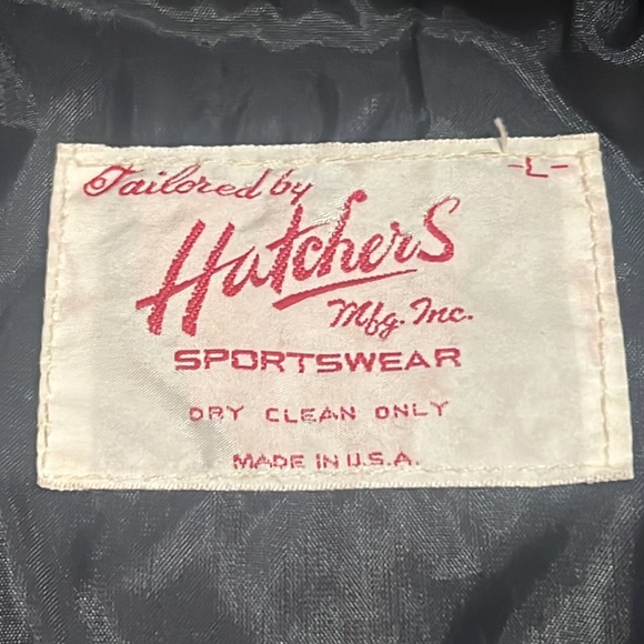 Vintage AHD College Wool Varsity Jacket by Hatchers Sportswear - Picture 7 of 7